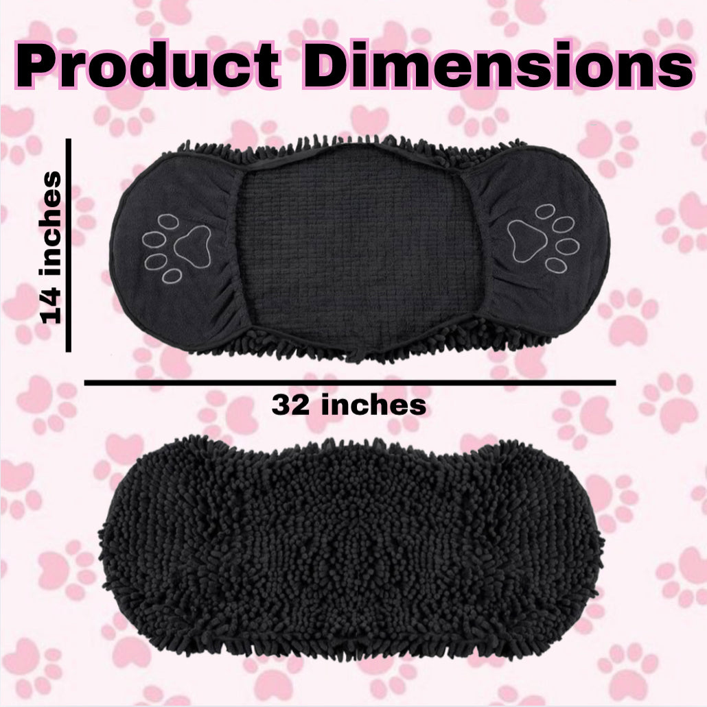 Lavender Vanilla Infused Dog Drying Towel