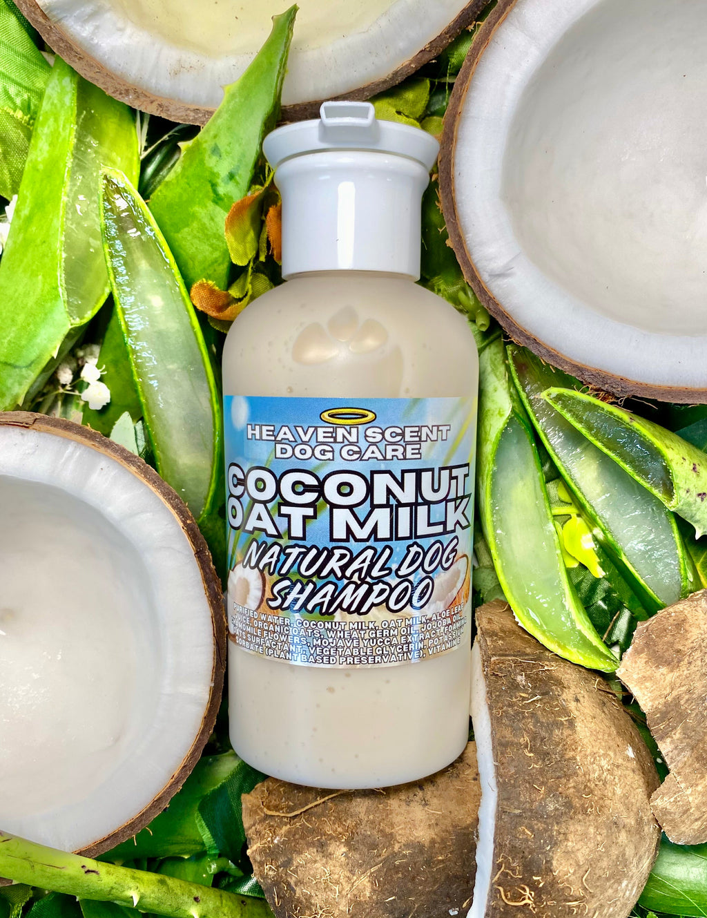 Coconut Oat Milk Natural Dog Shampoo