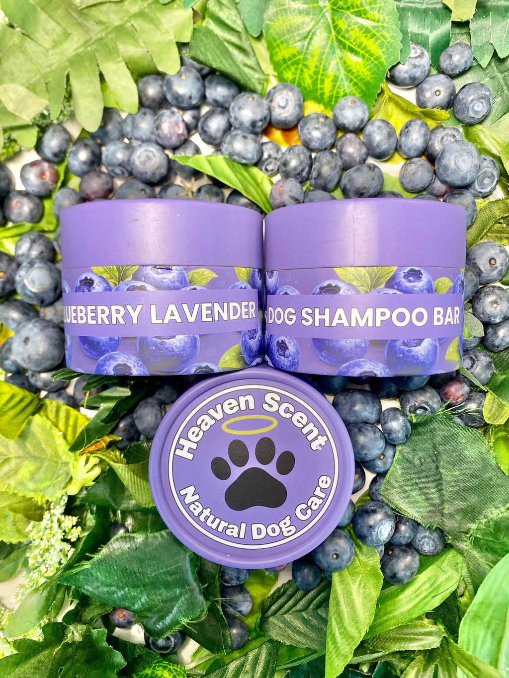Blueberry Lavender Dog Shampoo Bar