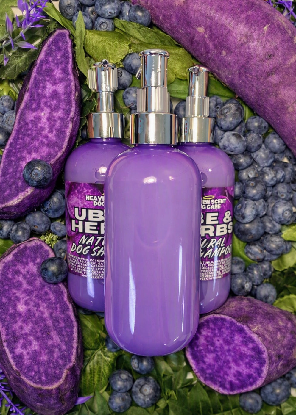 Ube & Herbs Natural Dog Shampoo