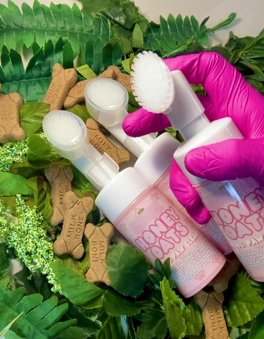 Oats & Honey Paw Cleanser for Dogs and Pets